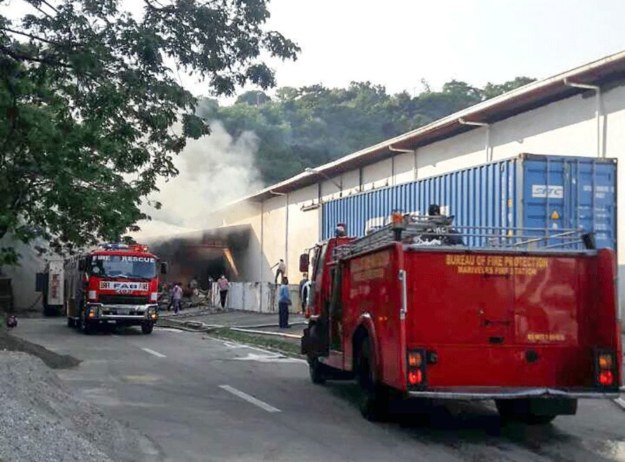 Fire hits Dunlop factory in Bataan - iOrbit News Online