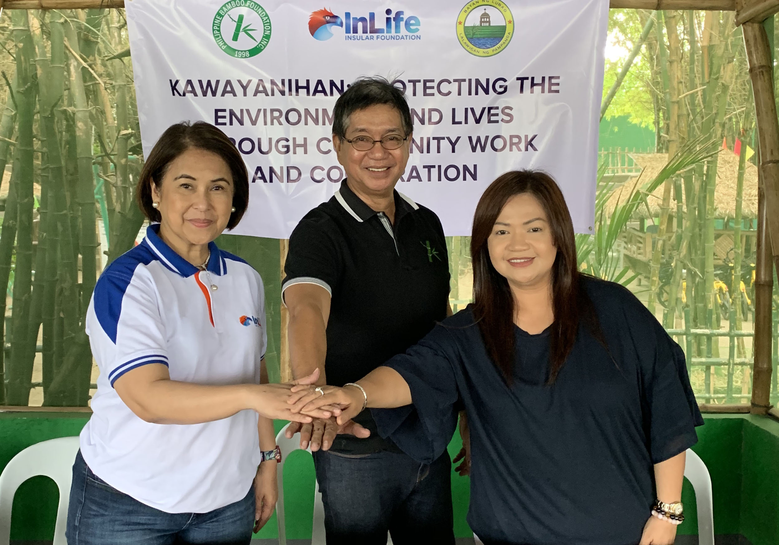 Lubao LGU, Insular Foundation ink MOA for Bamboo Planting Project ...