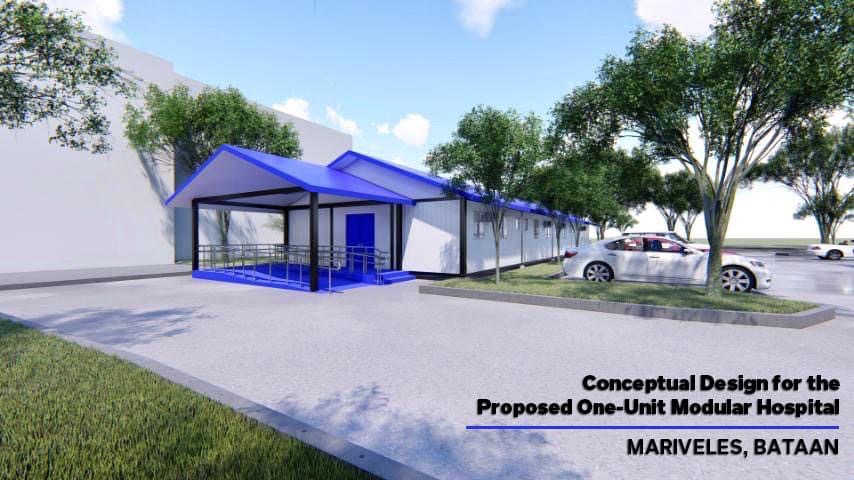 Dpwh Builds Modular Hospital In Mariveles Iorbit News Online