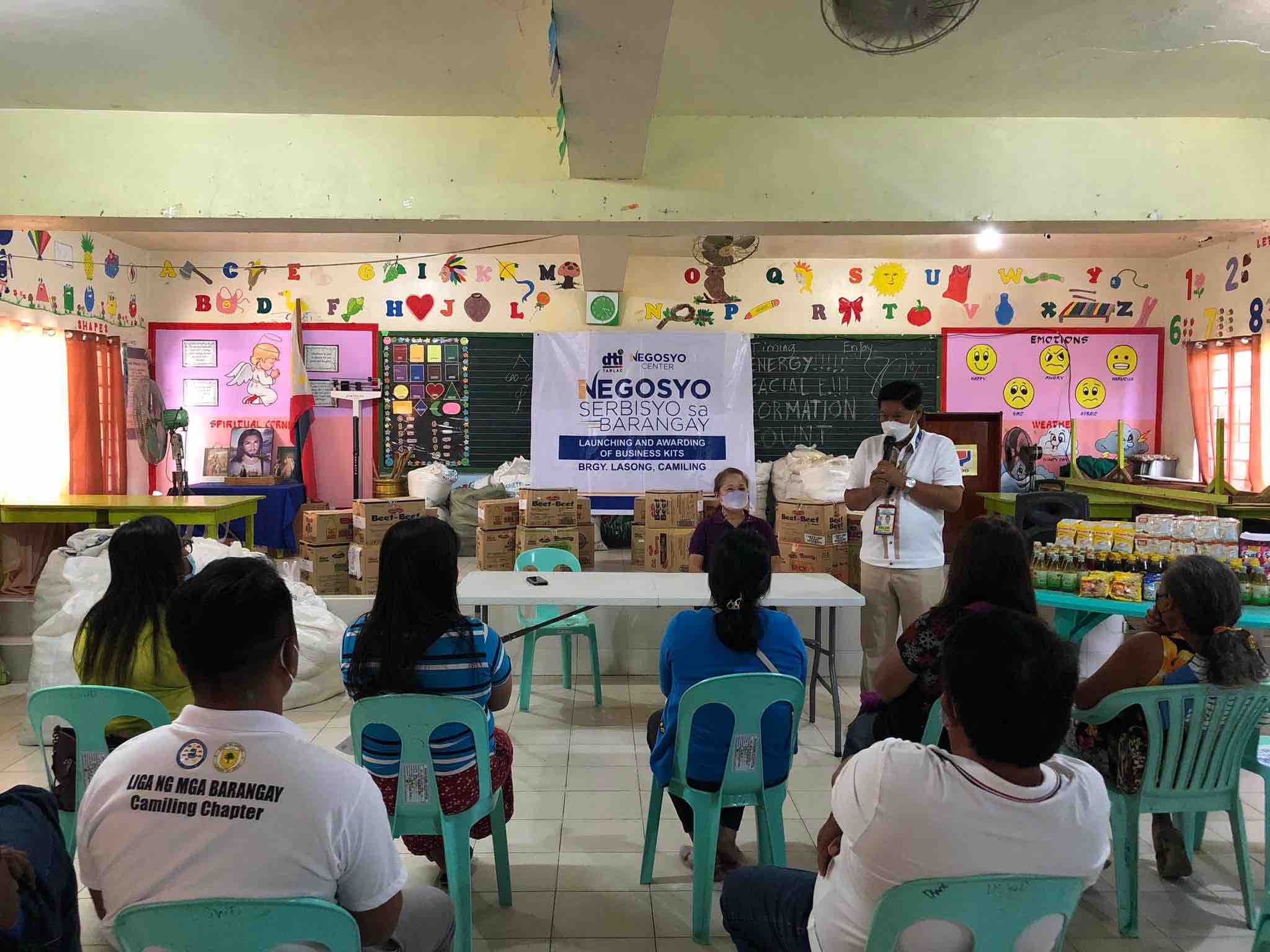 DTI Awards Livelihood Kits To Micro Enterprises In Camiling IOrbit 