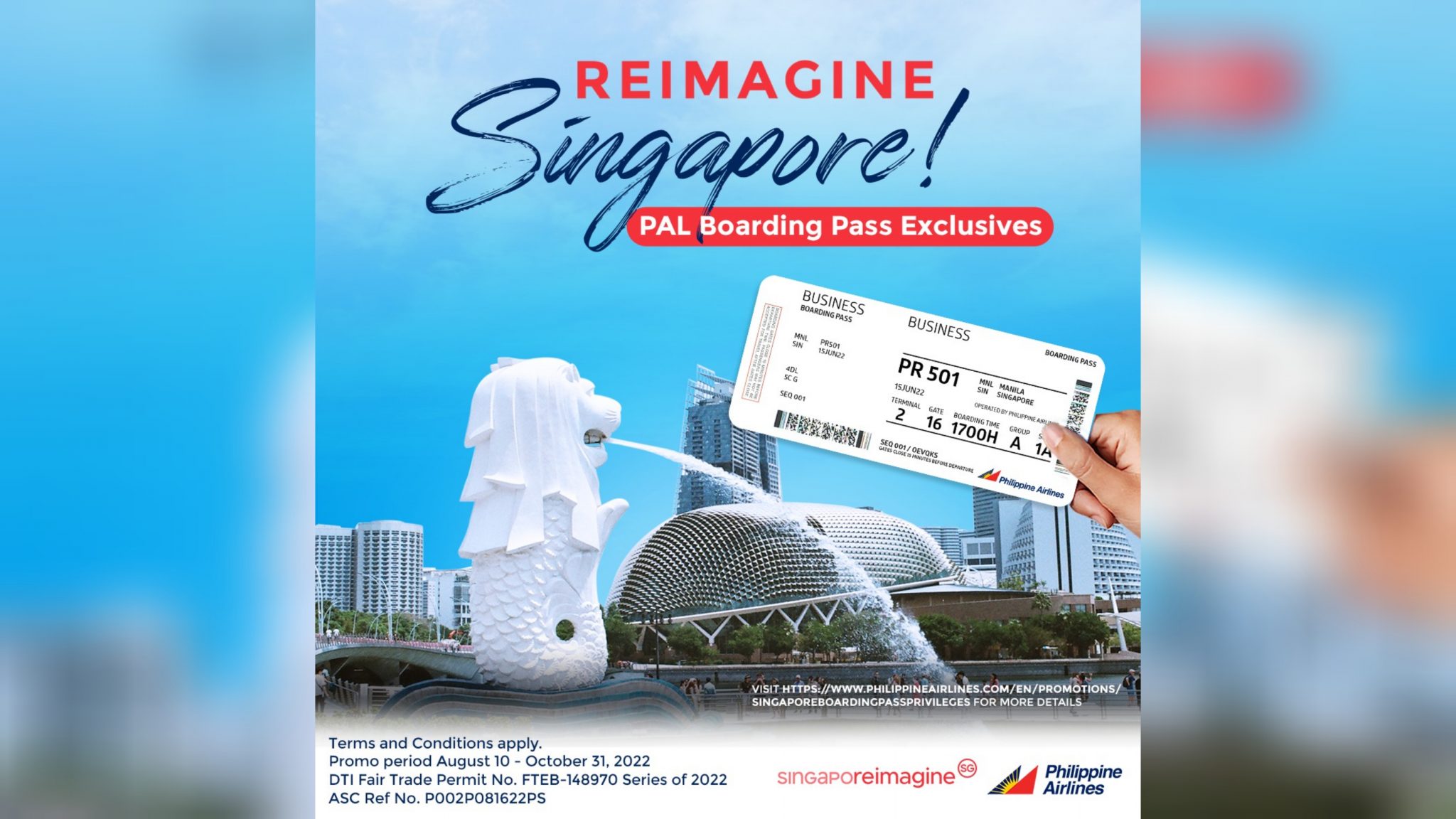 PAL launches Singapore boarding pass privileges - iOrbit News Online